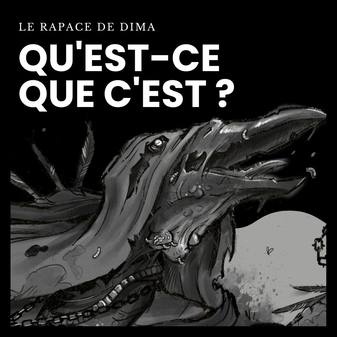 editionlabragon's tweet photo. Comme promis : on vous en dit plus sur le Rapace de Dima 💀
#rpg #jdr #JeudeRole #roleplay #fantasygame #art #artwork #illustration #drawing #d20 #monster #Reyk #editionslabragon https://t.co/XlmyamQ2Aw