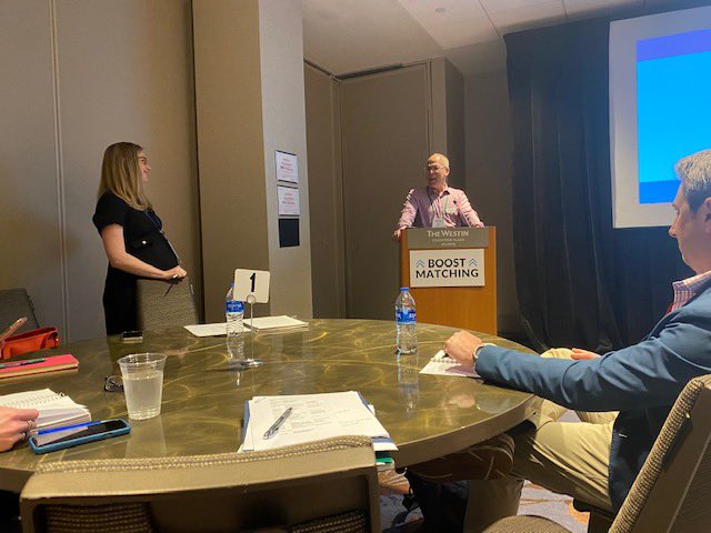 blmattfeld's tweet photo. We had many productive conversations during @BoostMatching and looking forward to continued work with our partners @SavetheChildren @RESCUEorg @Heifer @IslamicRelief @CARE @Habitat_org to boost employee giving! https://t.co/rW0SDc8QD5