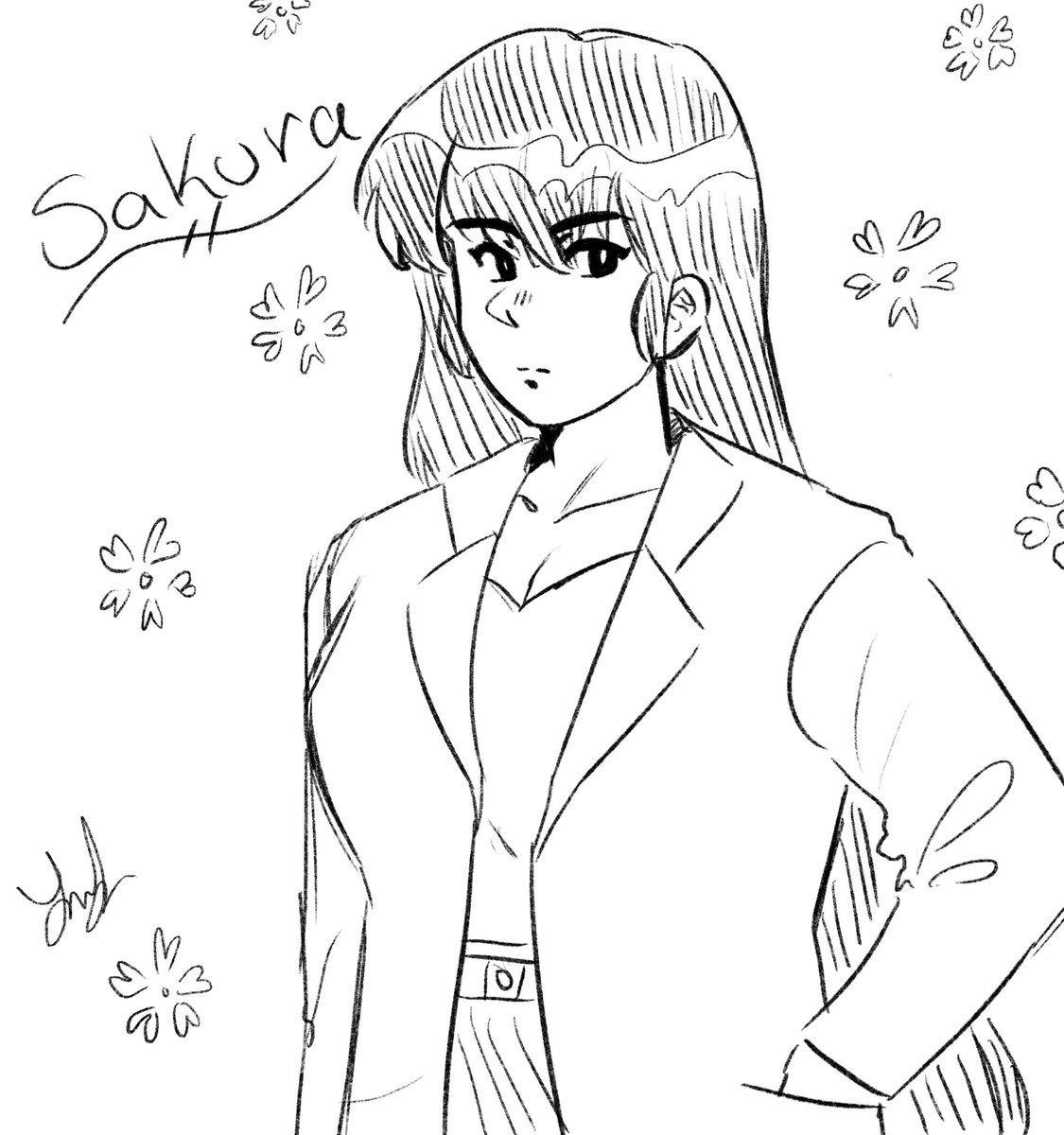 sakura (and tsubame) #uruseiyatsura 