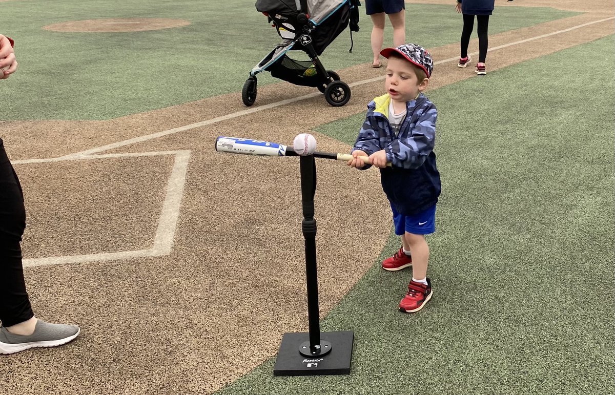 CRich4's tweet photo. Toddler t-ball at I-470. Great program from the Wheeling YMCA https://t.co/u4u5LDOJPT