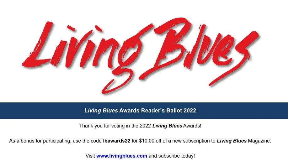 M.C. Records (@mcrecordsny) on Twitter photo You can vote for our artists Guy Davis - & Kim Wilson of <a href="/ThunderFabulous/">The Fabulous Thunder</a> in the <a href="/LivingBlues/">Living Blues</a> Awards Readers Poll. buff.ly/3wnbST8 You can vote for our artists Guy Davis - & Kim Wilson of <a href="/ThunderFabulous/">The Fabulous Thunder</a> in the <a href="/LivingBlues/">Living Blues</a> Awards Readers Poll. buff.ly/3wnbST8