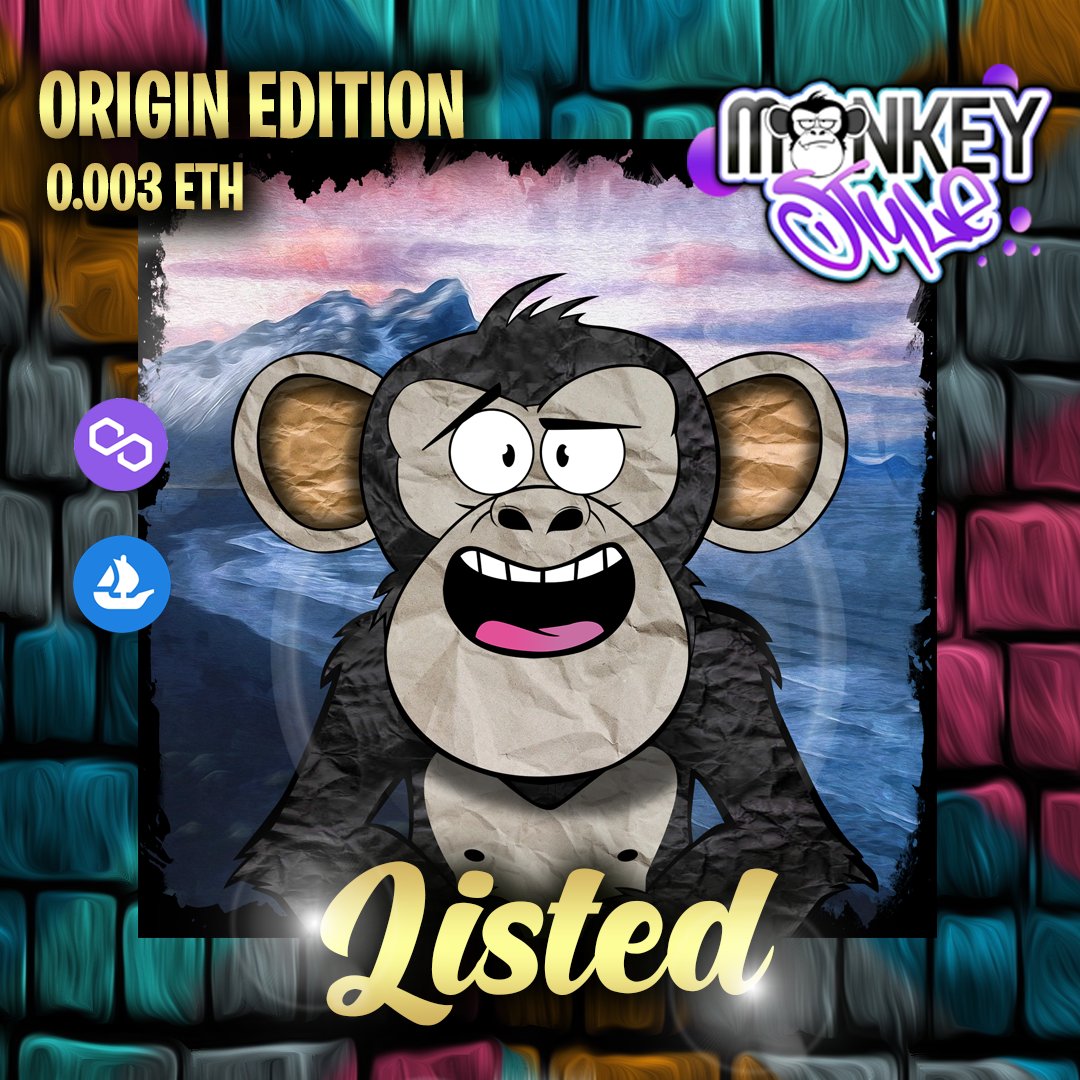 🔥🔥"MANKEY STYLE"🔥🔥
NOW AVAILABLE IN 
<a href="/opensea/">OpenSea</a> LINK IN BIO
 
#NFTs #NFT #nftcollectors #nftcollector #NFTCommunity #NFTdrop #NFTartist #NFTartist  #BAYC  #NFTGiveaway #NFTProjects #opensea #art #collection #Collectibles