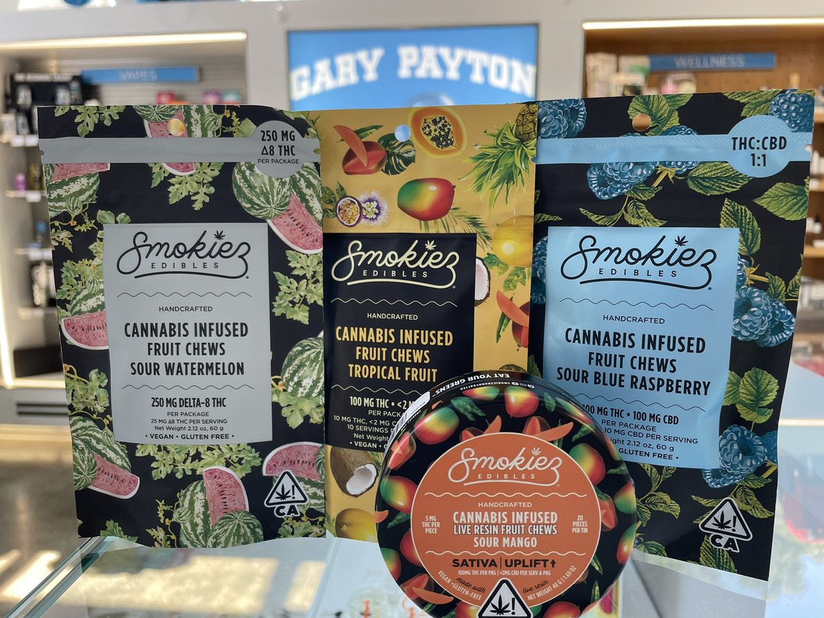 Cookies Hayward (@cookies_hayward) on Twitter photo Awesome deal on the Smokiez gummies at <a href="/Cookies_Hayward/">Cookies Hayward</a>!!! 🚨 🫐🥭🍉 buy 2 and get a 3rd for $1! #cookieshayward #420friendly #weedmob #edibles #bayarea Awesome deal on the Smokiez gummies at <a href="/Cookies_Hayward/">Cookies Hayward</a>!!! 🚨 🫐🥭🍉 buy 2 and get a 3rd for $1! #cookieshayward #420friendly #weedmob #edibles #bayarea
