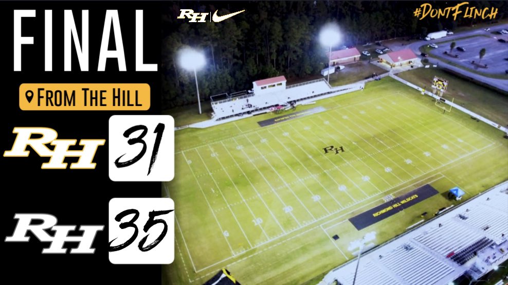Our final score for the scrimmage game today is 35-31. What a great way to warm-up for our upcoming season. We’ll see you all this fall! #BTH #DontFlinch