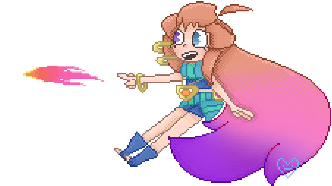 RynsSpellbook's tweet photo. Paddle star 🌈✨#zoe #LeagueOfLegends #ArtofLegends #pixelart https://t.co/ewhrKM1vqV