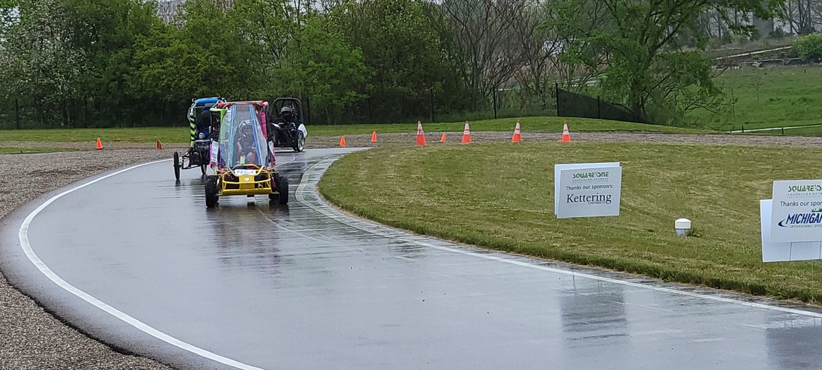Mr_JMolloy's tweet image. What a day at Kettering University racing in our SquareOne competitions, but we came out victorious with 3 first place trophies and 1 second place. Through grease, sweat, and gears these Ramblers brought home the gold! #RamblerRobotics  @FraserRobotics @BrasureCTE @FraserSchools