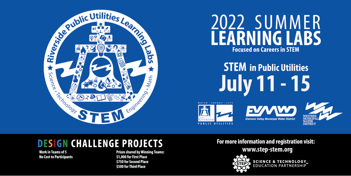 step_stem_ie's tweet photo. Calling all high school students with an interest in Public Utilities and STEM. Our one-week STEM in Public Utilities STEM PULL) Summer Learning Lab is just the right fit for you. More info: https://t.co/lONPsVTOxv
#stem #education #stepcon #stempull #publicutilities https://t.co/fSklpXR6q9
