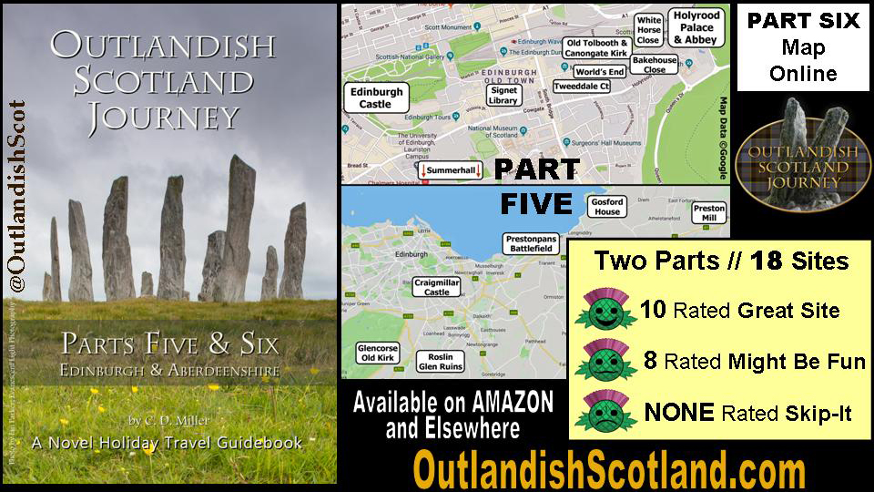 The #Outlander Travel Guidebooks are fun to read! The Parts Five &amp; Six paperback is jam-packed full of fabulous places to visit. Learn more (&amp; read FREE Samples) on their webpages.  outlandishscotland.com/outlandish-sco…  outlandishscotland.com/outlandish-sco…