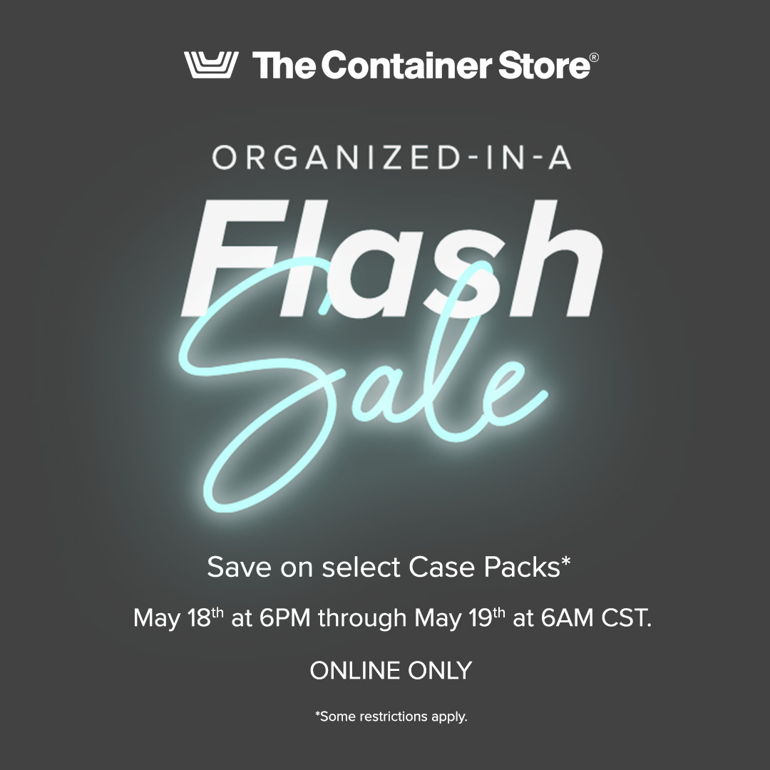 The Container Store on Twitter "SALE! Save 20 off select case packs