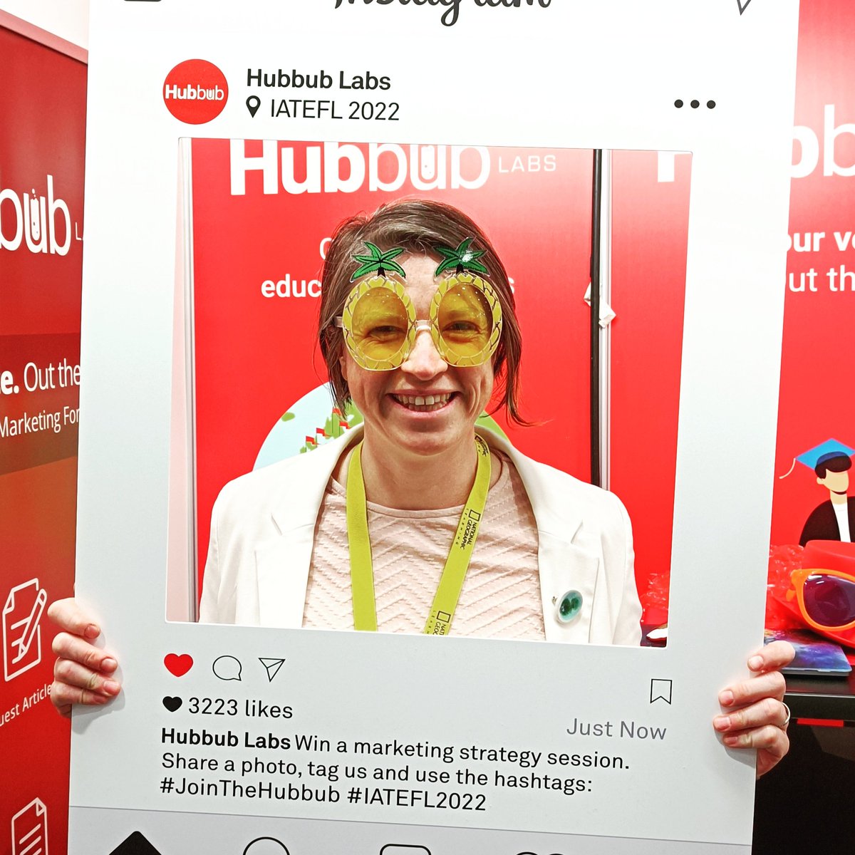 🎉Emily Bryson 📚✍️ (@emilybrysonelt) on Twitter photo <a href="/designerlessons/">George ©️hilton</a> <a href="/DanShepherd87/">Dan Shepherd</a> Find out more at the most funnest stand in the hall! #jointhehubbub #IATEFL22 #iatefl2022 <a href="/HubbubLabs/">Hubbub Labs</a> <a href="/designerlessons/">George ©️hilton</a> <a href="/DanShepherd87/">Dan Shepherd</a> Find out more at the most funnest stand in the hall! #jointhehubbub #IATEFL22 #iatefl2022 <a href="/HubbubLabs/">Hubbub Labs</a>