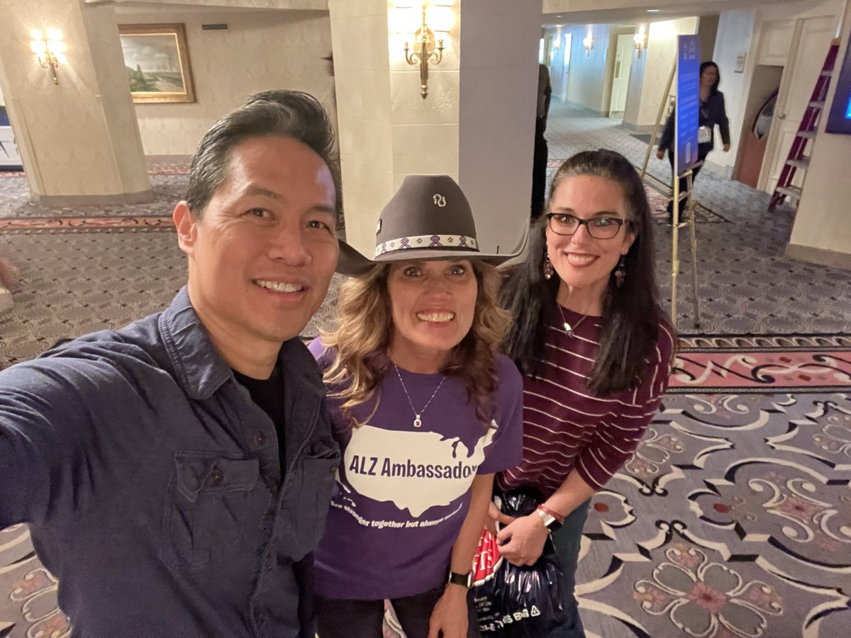 So glad we ran into you today💜You’re an awesome fellow advocate! Thank you for all you do @RichardLui 

#GFPF2EA #SAYiWONT #ENDALZ #ANDIWILL #Walk2EndAlz #AlzForum #ShowYourPurple #ForeverFighter 
#AlzAmbassador #TheLongestDay