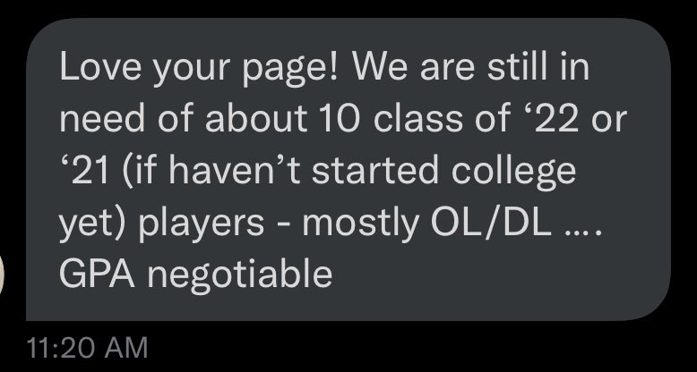 TP_recruiting's tweet image. Post grad 🚨