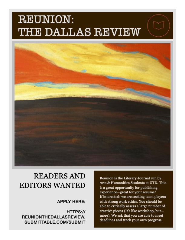 Reunion | The Dallas Review tweet media
