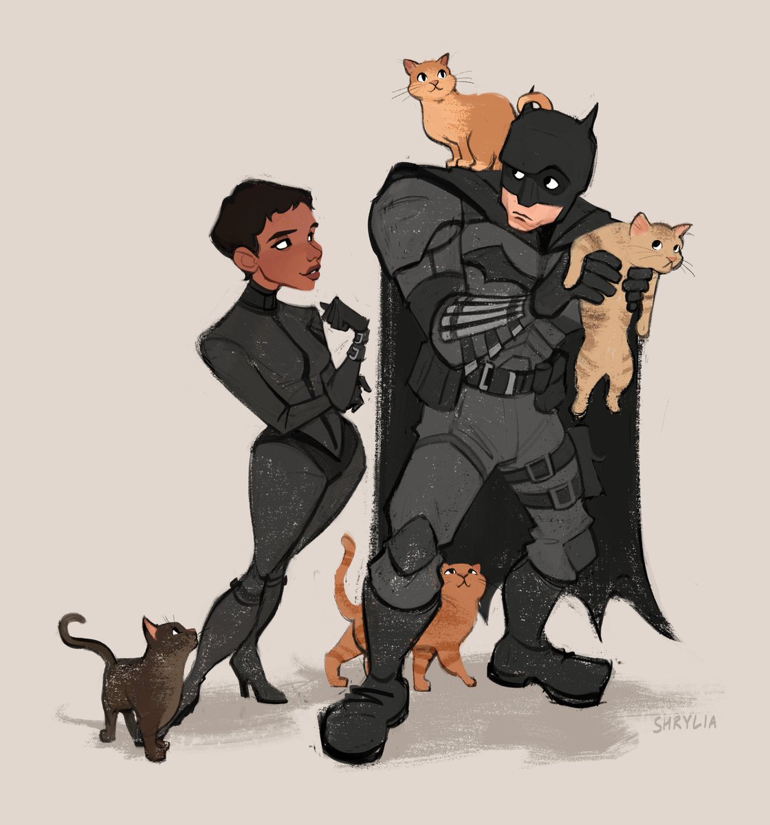 「Batcat(s) 」|Sherry 🦇のイラスト