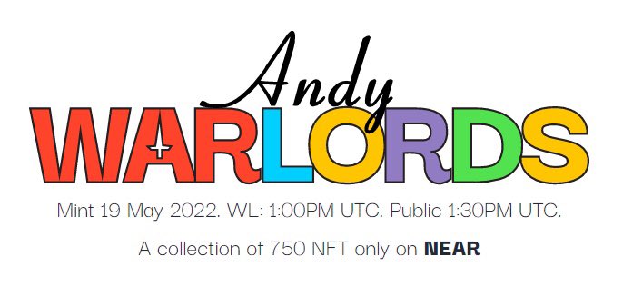 Andy Warlords | $NEAR NFT | COMING SOON 👀 tweet media