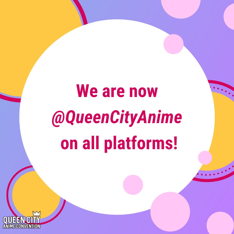 Queen City Anime Con (queencityanime) / Twitter
