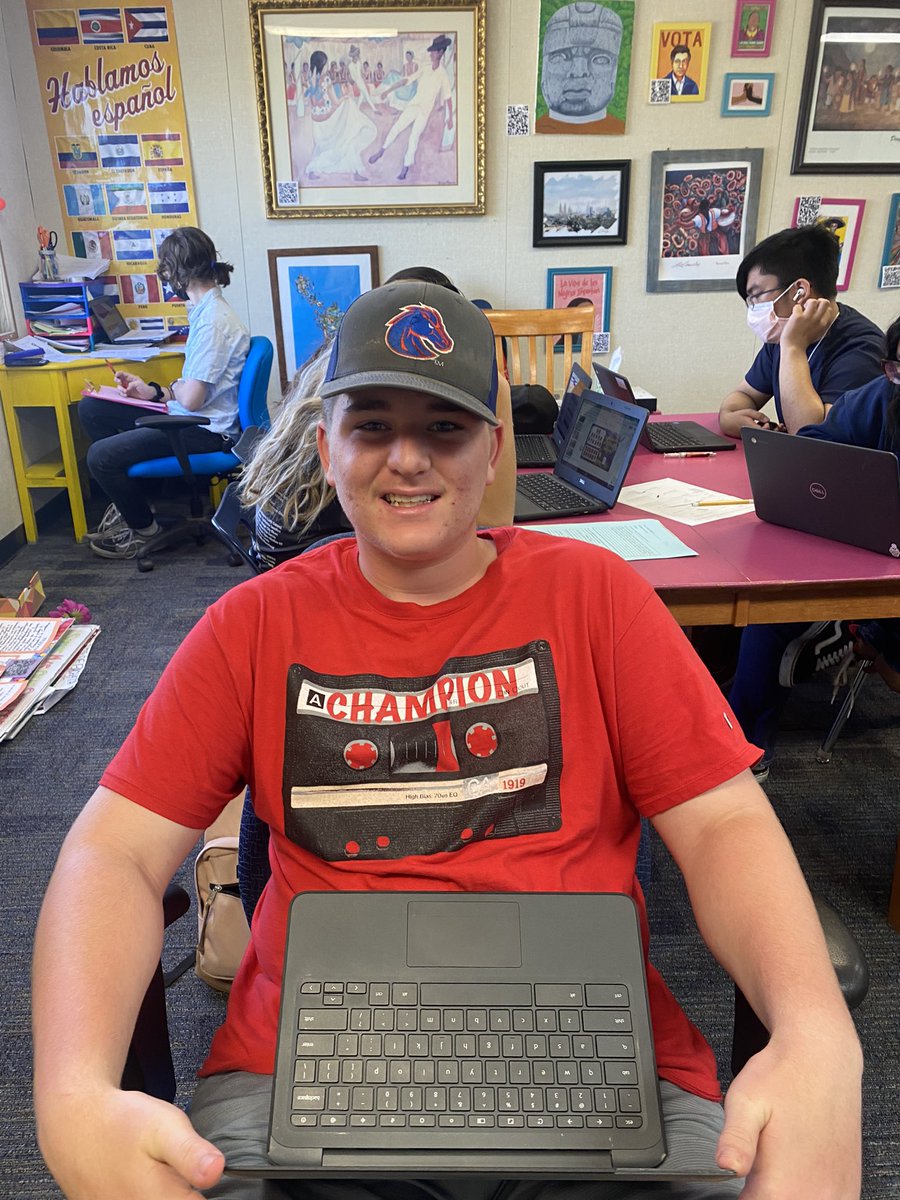 I had to explain to this student what a cassette was! 🤪