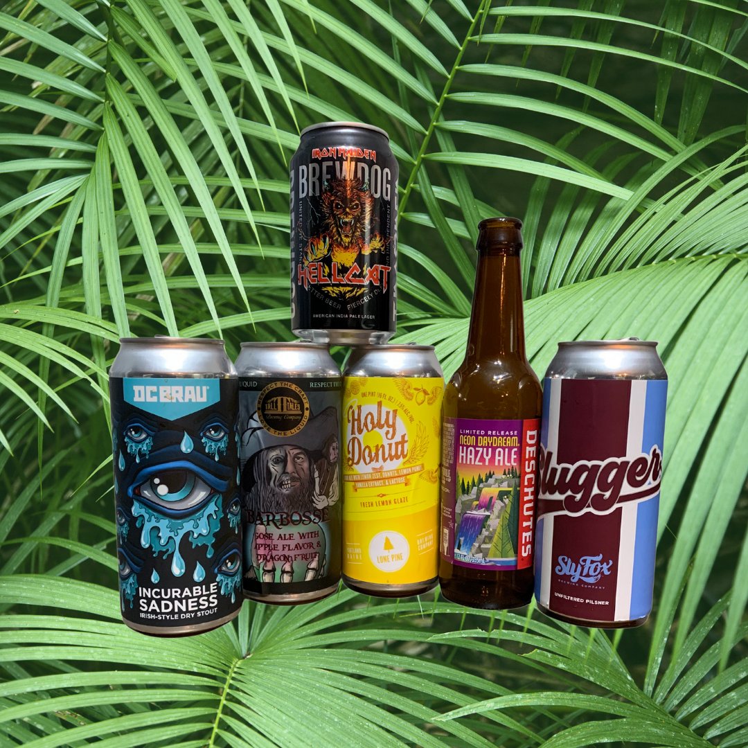 thecouchaholics's tweet photo. Who's ready for Episode 5 tomorrow?! Here is our 6 pack for anyone who wants to follow along! Let us know your ratings in the comments! 🍻 #beer #podcast #americancraftbeerweek #craftbeer ##ıronmaiden https://t.co/Fp84pDJgB1