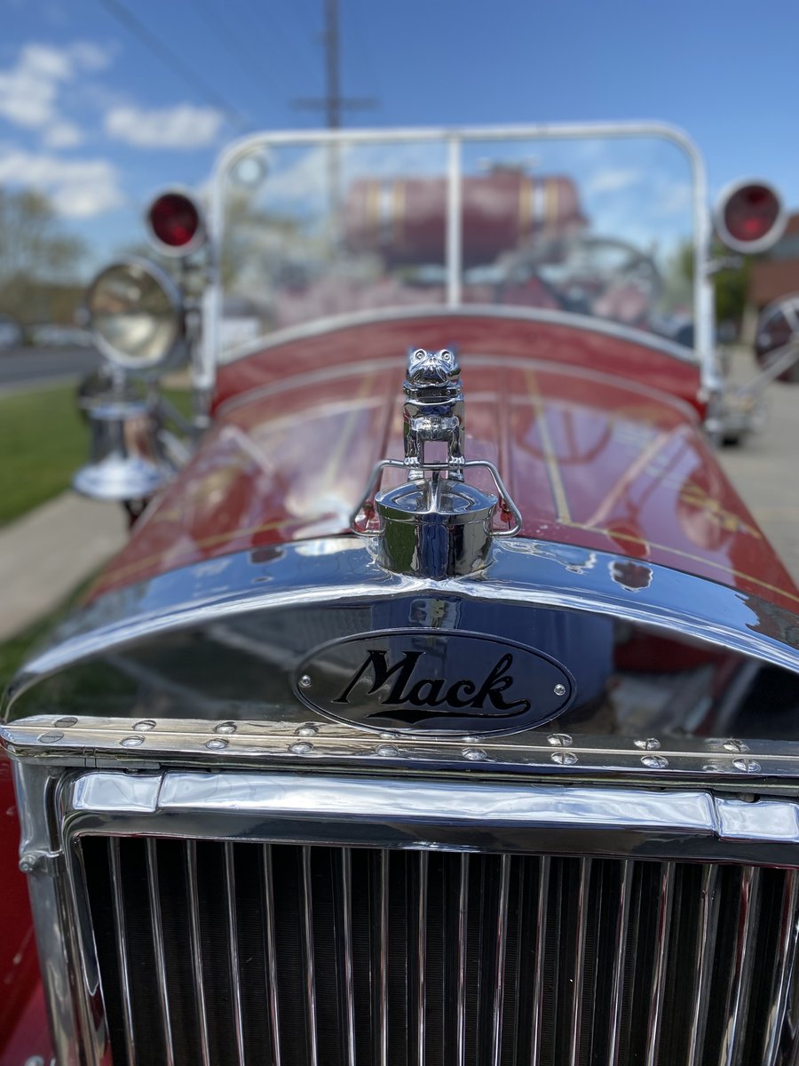 StMarksHosp's tweet photo. In honor of #NationalEMSWeek & @StMarksHosp's 150th–#UtahsFirst hospital–we're highlighting the technological advances in EMS technology over time. What's on today's docket? Unified @FireAuthority's 1936 Mack Fire Engine. How COOL is this retro truck? @MstarHealth @HCAhealthcare https://t.co/NaCZvNw5U2