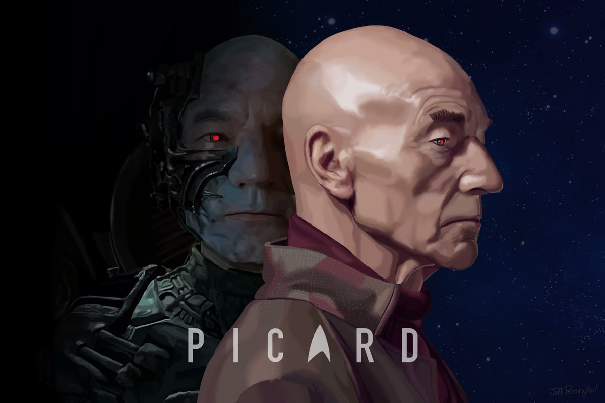BoldlyProse's tweet photo. The 2nd story on the website, https://t.co/bZhyKv1cPb: a reimagined season of Picard!

I wrote the season before the 1st season aired, with only the trailer for inspiration. 1st part of a 10pt series.

https://t.co/FCrt6nKW8b 

Episode art by 
@_JeffPennington https://t.co/U5roBP4T5h