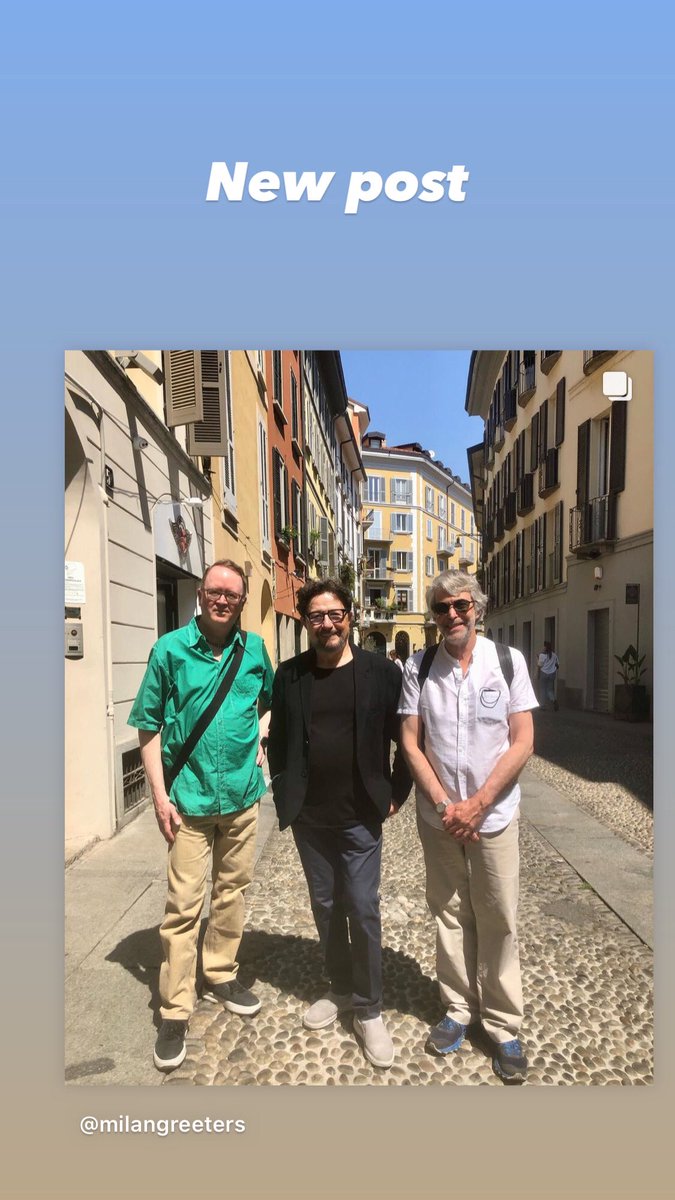 MilanGreeters's tweet photo. Lance Greeter in Chicago went to visit Milan with Jeffrey. They met Greeter Dino and together had a nice time walking in the city and of course having a good coffee break in a cool place #Milano #Chicago #Coffee #freewalk #meetlocal https://t.co/4tYGXIamrc