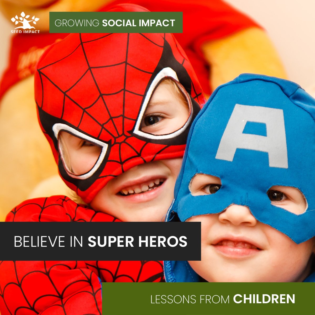 Believing in superheroes is a wonderful thing!

#SEEDimpact #inspirational #inspiration #motivation #motivational