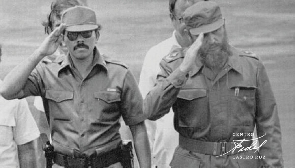 centrofidel's tweet photo. #Fidel:"En #AméricaLatina y el Caribe, en el ámbito de este hemisferio, el #sandinismo estimuló el sentimiento independentista y antintervencionista de los pueblos latinoamericanos". #FidelVive #LatinoaméricaUnida https://t.co/a3NzrxrmmX