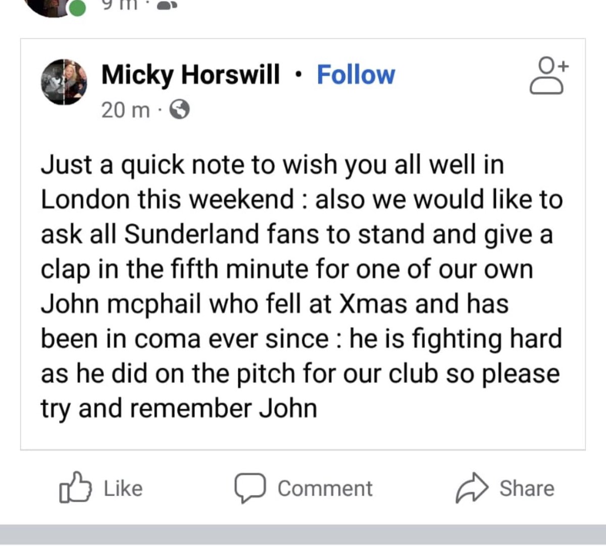 #SAFC please RT and support this 🙏❤️🤍🙏 5th minute ❤️🤍🙏