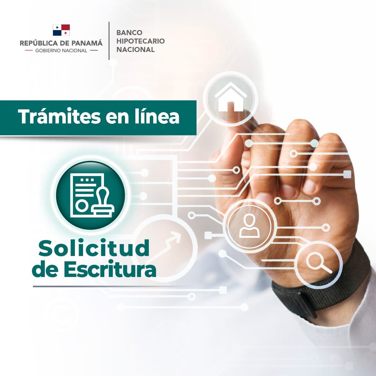 BHNPanama's tweet photo. Realizar tus trámites con el Banco Hipotecario Nacional está al alcance de tus manos con Panamá Digital.
Desliza ↔️ la imagen.
Hazlo desde donde estés, Ingresando a https://t.co/Jsi5J5n8Aj
¡Encuentra el enlace en la biografía de @aigesinnovacion!
#TramiteEnLinea #BHNContigo https://t.co/ZdulIhPKxo
