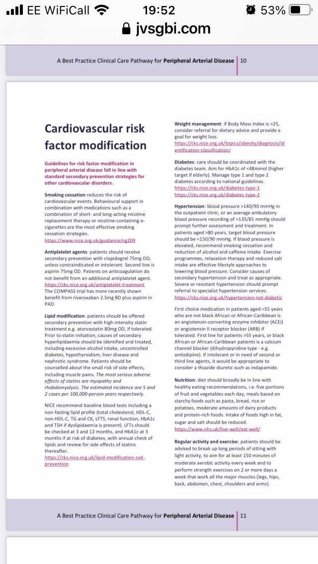 Martin Fox (@martinfox2000) on Twitter photo Podiatrists! Here it is - the best <a href="/VSGBI/">Vascular Society</a> guidance & standards, for forming gold standard partnerships with your vascular teams, to play a key role in diagnosing & managing #PAD & #CLTI using #WIfI as your clinical triage tool. Proud to have been involved on behalf of <a href="/RoyColPod/">Royal College of Podiatry</a> Podiatrists! Here it is - the best <a href="/VSGBI/">Vascular Society</a> guidance & standards, for forming gold standard partnerships with your vascular teams, to play a key role in diagnosing & managing #PAD & #CLTI using #WIfI as your clinical triage tool. Proud to have been involved on behalf of <a href="/RoyColPod/">Royal College of Podiatry</a>