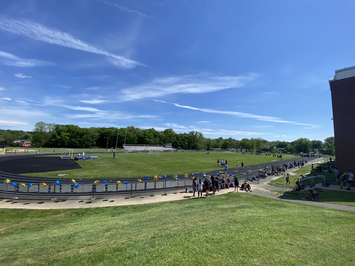 Beautiful day for a track meet. LM v KV <a href="/LMTSDAthletics/">Lower Moreland Athletics</a> <a href="/LMTSD_MAS/">Murray Avenue School</a>