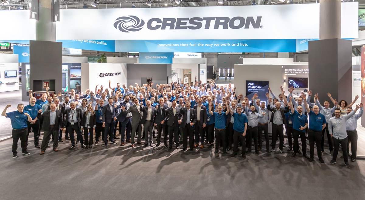 ryantheleon's tweet image. That’s a wrap! Thank you ISE and all who attended. We look forward to seeing you again next year in Barcelona for ISE 2023. 

#CrestronISE2022 #ISE2022