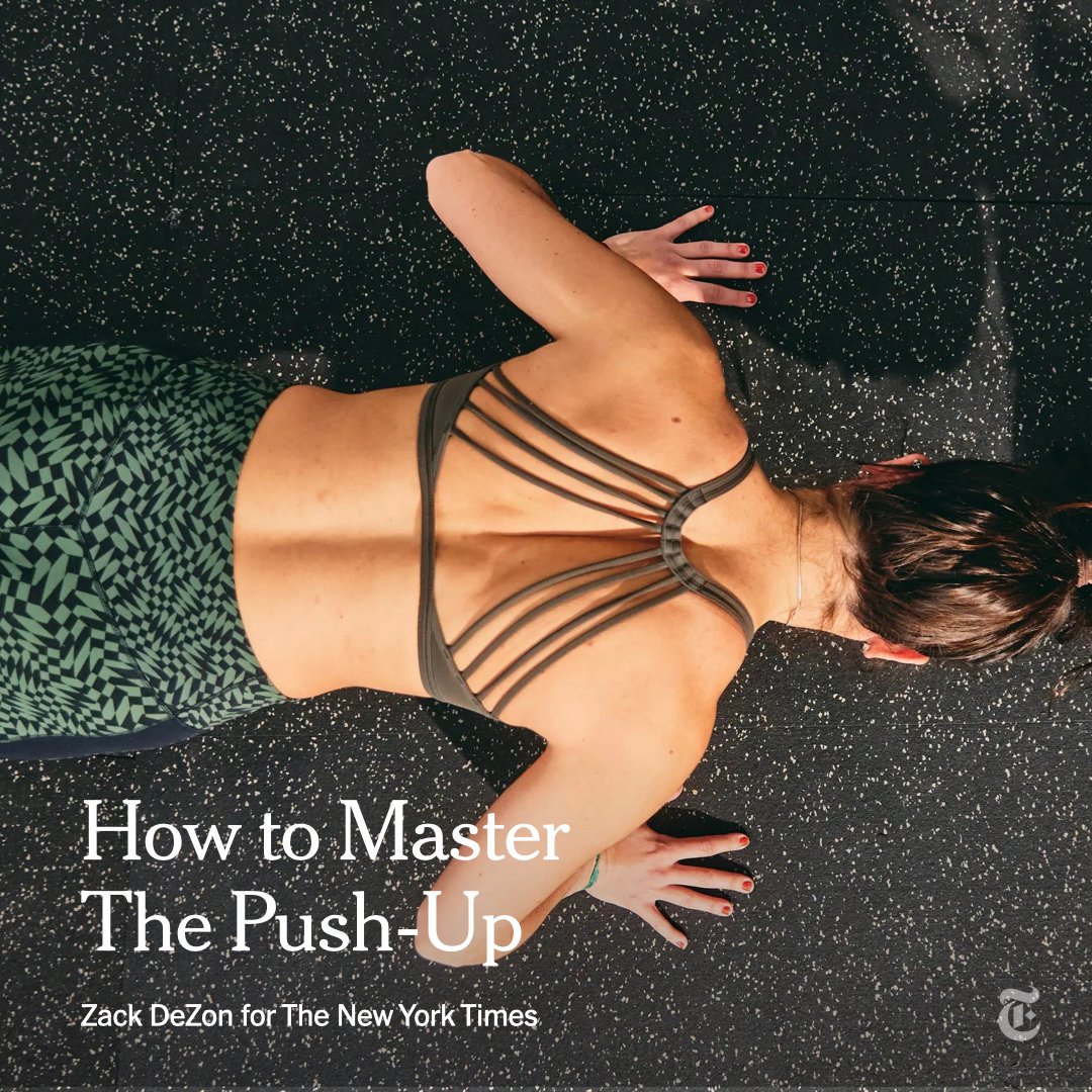 Push-ups are a mainstay of exercise — they're simple, strenuous and possible to do almost anywhere. But getting the most out of them requires good technique. Here are some tips. nyti.ms/3G0UuXK