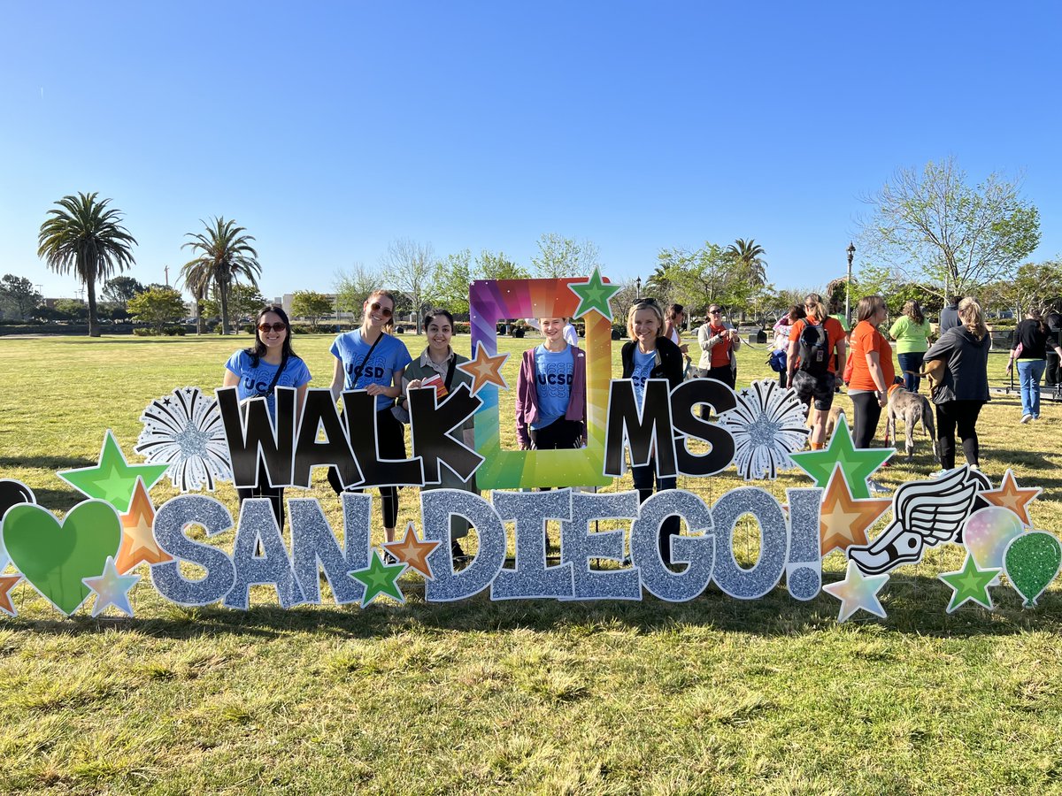 GravesNeuro's tweet photo. Our San Diego Neuroimmunology team at the #WalkMS in April and May! https://t.co/z8OAY8ewis