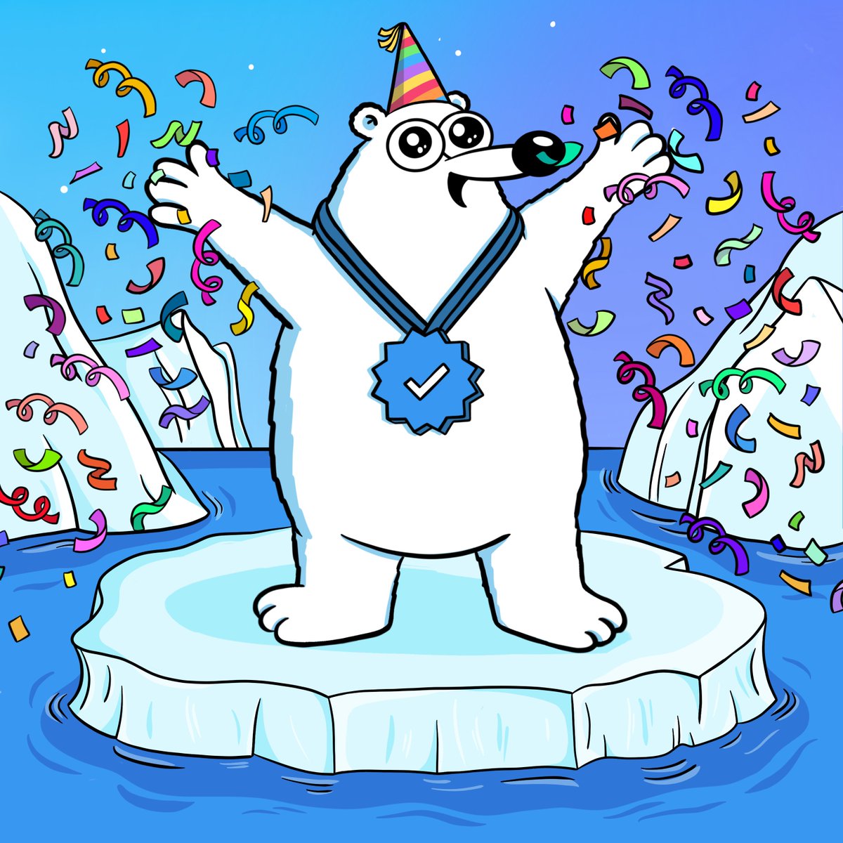 Great news fluffies 🎉 We've been verified on OpenSea opensea.io/collection/pol…