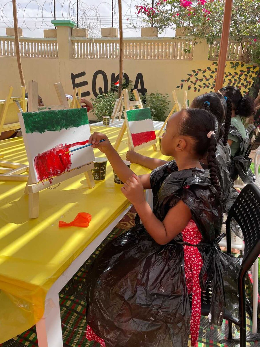 eqracentre's tweet image. Every word, every step, every brushstroke is a chronicle, a nudge and a promise to a future generation ❤️💚