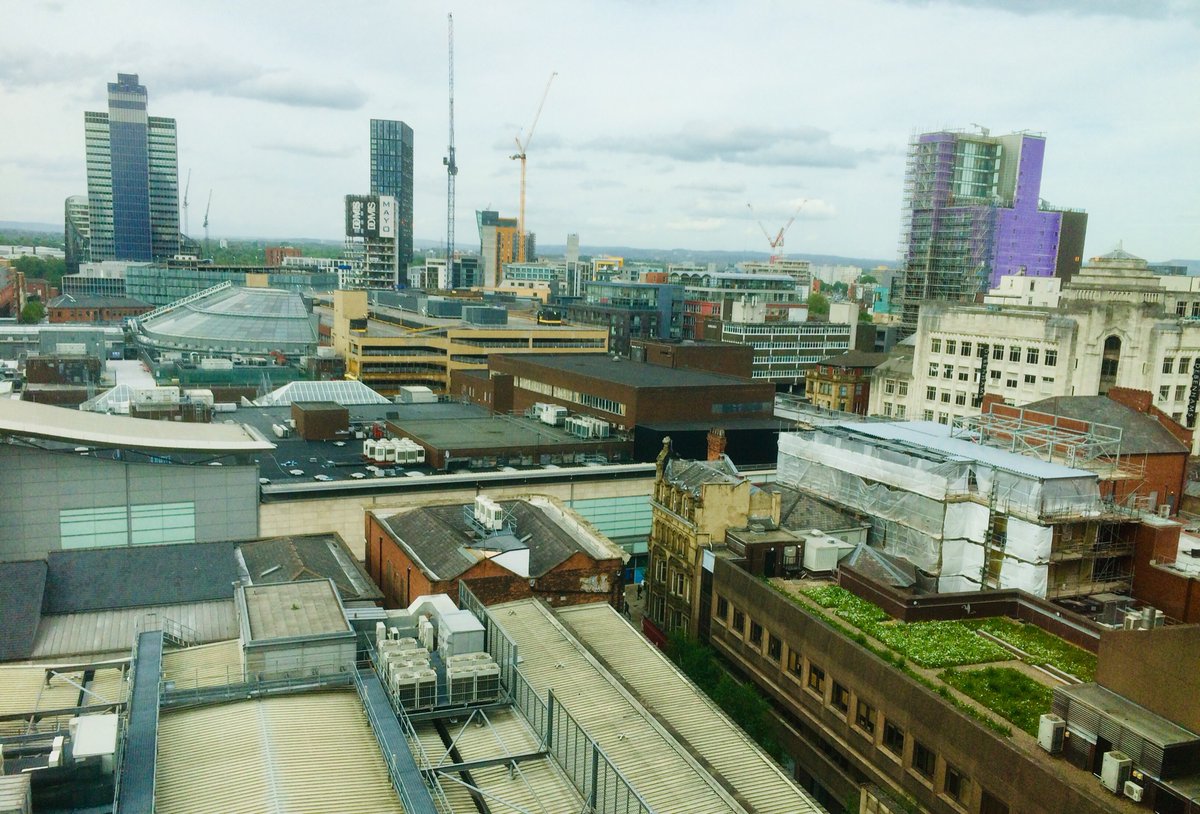 Clare_McGregor's tweet image. On train home after meeting 3 gorgeous new  @CIAOcoaches Board members and energising ideas from all the old crew too. Thanks for helping us find them Twitter!

(With this elevating view of Manchester thanks to @Overburyplc).