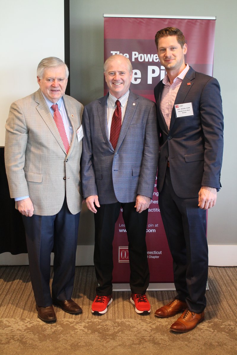 CT_CCIM's tweet photo. Lots of valuable information and insights at the CT Chapter CCIM  Mid-Year Symposium. Thank you to our stellar line-up of speakers! 

KC Conway, MAI, CRE, CCIM
Thomas LaSalvia
Stanley Gniazdowski, CRE, CCIM
Brad Hutensky
Ken Girardin https://t.co/9ndlIbEPes
