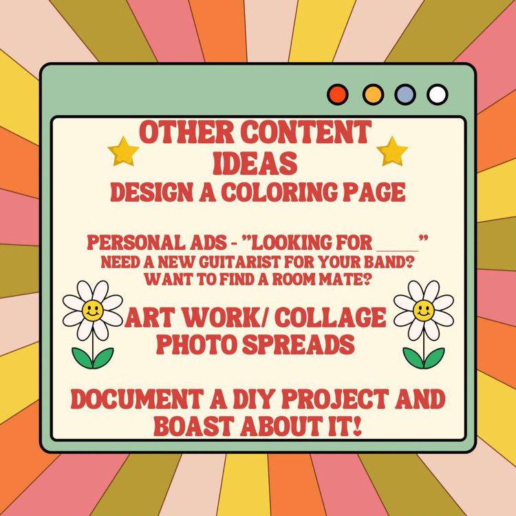 knifefightbooks's tweet photo. hey y’all! we are currently looking for people who are interested in contributing to our zine! here are some examples of what we are looking for. head to https://t.co/e2B7u99WcS to get involved 🔪 https://t.co/rgicB9L5dZ