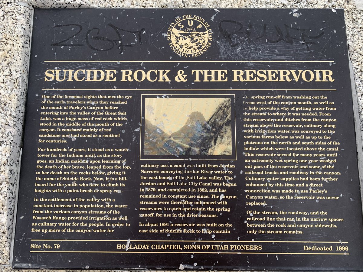 CellCreteCorp's tweet photo. We recently completed Upper Conduit Repair, a complicated annular fill project at Suicide Rock in the mouth of Parley’s Canyon. Check out our unique solution to complete another project with LCC at this iconic location. https://t.co/76jSwUFKQg