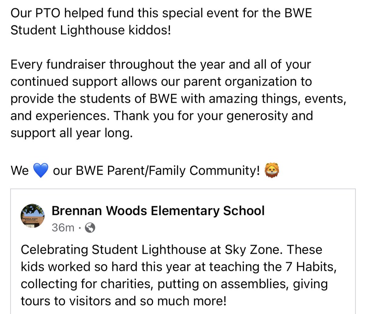 BWE Parent Group tweet media