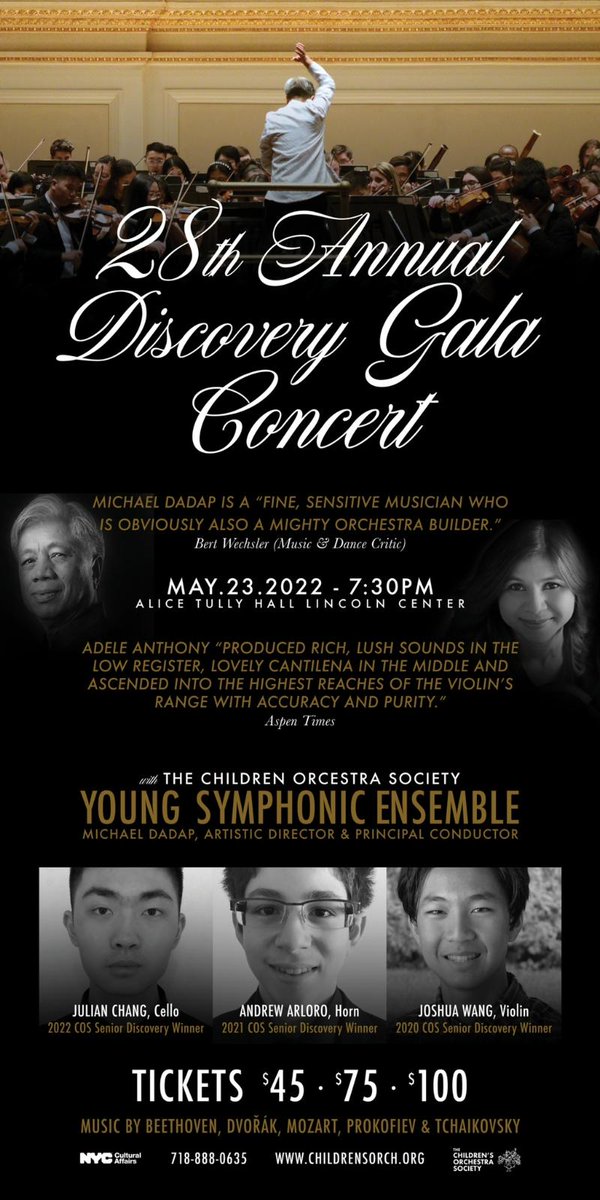 ILoveCOS1971's tweet photo. So excited for our upcoming gala concert 5/23/22, 7:30 pm
https://t.co/m9SjFmyljK https://t.co/kJE5HChTvW