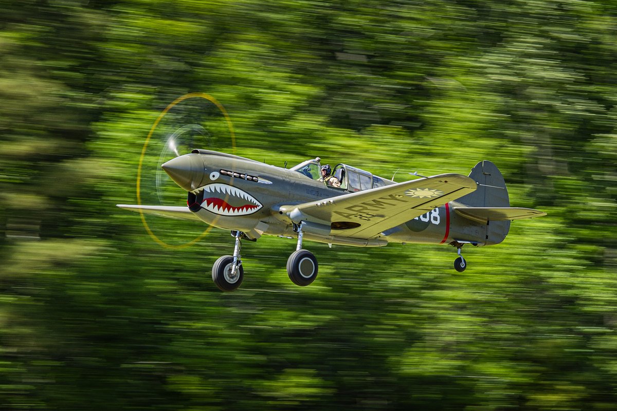 AvMuseumVB's tweet image. This Saturday's Summer of Flight program features our Curtiss P-40E Warhawk! All flights are weather and maintenance permitting. #MilitaryAviationMuseum #FlyingMuseum #SummerOfFlight #P40 #Warbird #WarbirdWednesday #LoveVA #AvGeek #VirginiaBeach #vabeachva