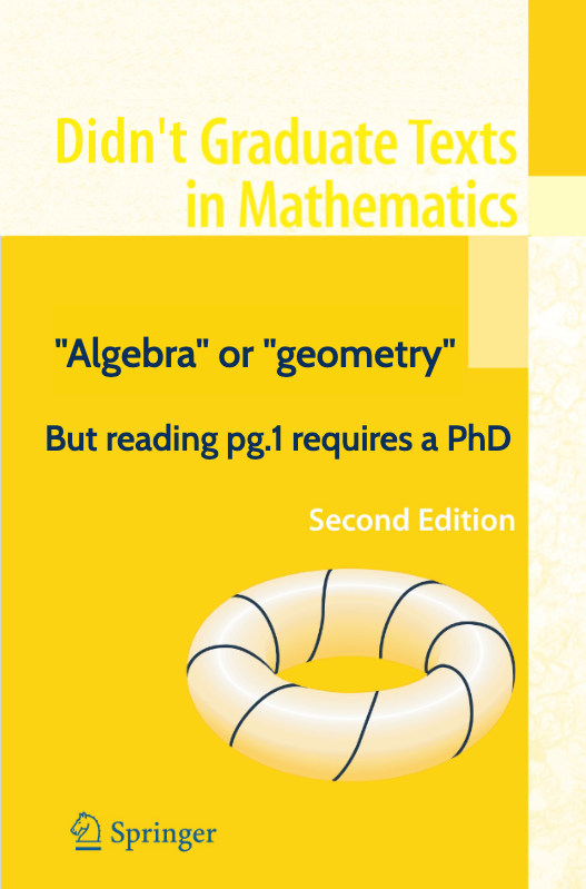 "Algebra" simply does not mean what you think it means