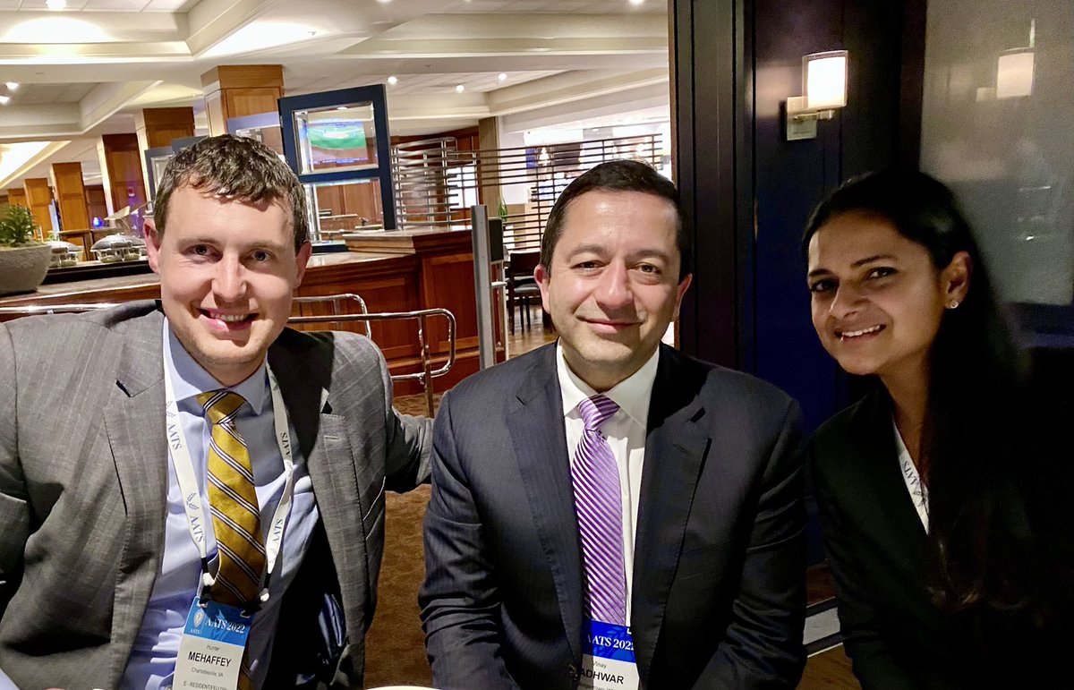 BadhwarVinay's tweet photo. Very proud of current residents in CT Surgery, and rising stars, Dr. Hunter Mehaffey (left) and Dr. Jahnavi Kakuturu (right), who will be joining our faculty of the WVU Department of Cardiovascular and Thoracic Surgery. @WVUMedicine’s future remains very bright! https://t.co/C4FxrknIn3