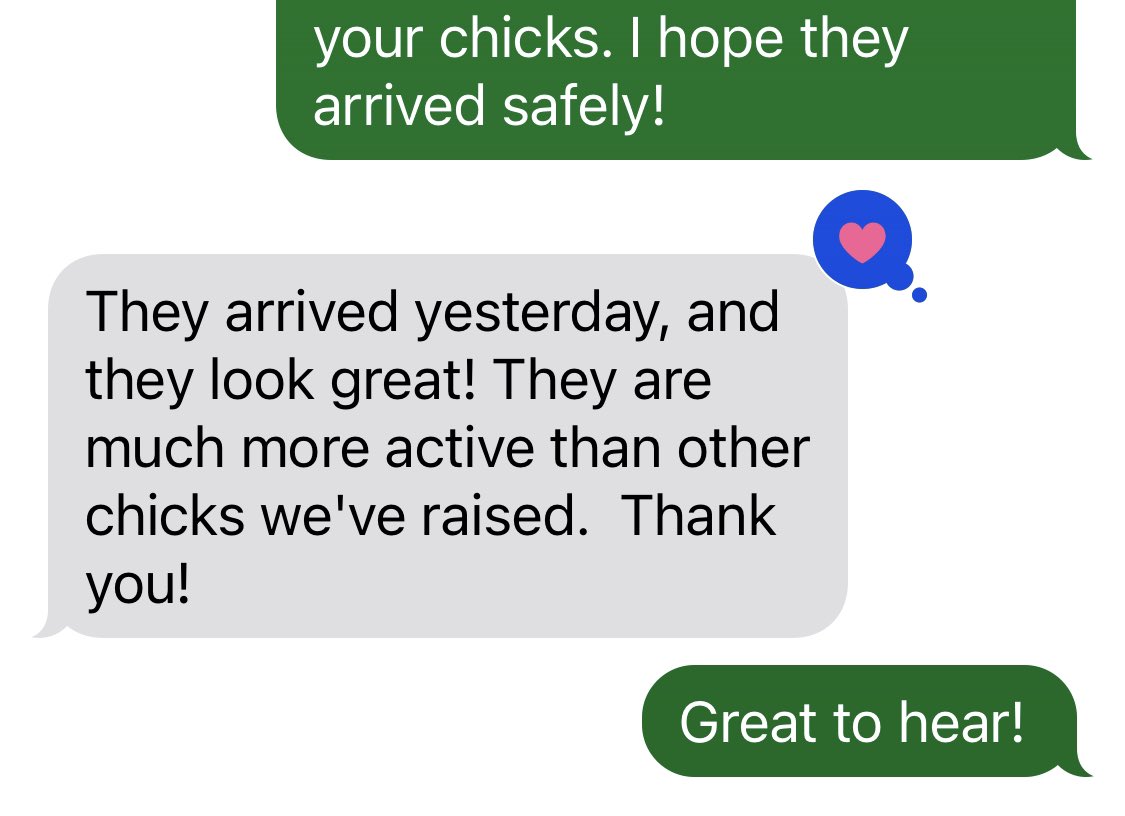 FatChickenFarm's tweet photo. Love to hear it! https://t.co/YawYS8M8aZ