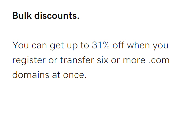 ASPIsFun's tweet image. I&apos;m considering moving my 37 URLs from @netsolcares  ($42.99/yr) to @GoDaddyHelp ($17.99/yr) but I find the GoDaddy site to be fairly unethical. Says 31% discount for 6+ URLs but price is EXACTLY the same as standard price. Any GoDaddy users out there?   aspisfun.com/blog/godaddy-d…