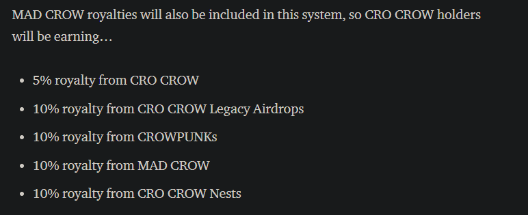 Murica__1st's tweet photo. Floor got swept after I posted my last tweet about Cro Crows!  Went from 800 to 950... Do not sleep on these crows!

NFA of course, but I would not be shocked to see this floor at 2k+ cro in a month. Owning Crows actually gets you decent Royalties...

@cronoscrocrow https://t.co/LHOB8ryaoZ