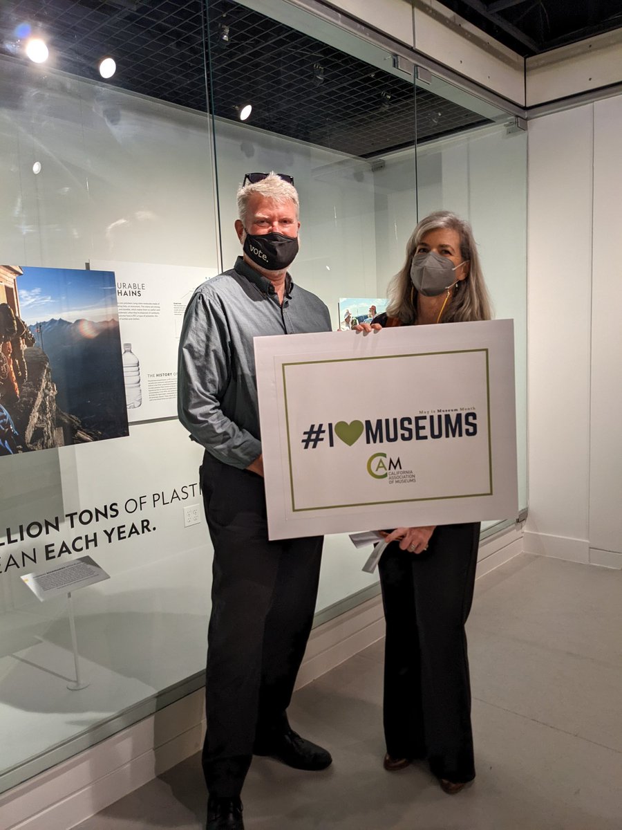 calmuseums's tweet photo. We appreciate you @AsmMarkStone! Thanks for coming to celebrate #MayisMuseumMonth at @TheCAMuseum today on the International Day of Museums! #ThePowerOfMuseums https://t.co/RJtNEBKjaF