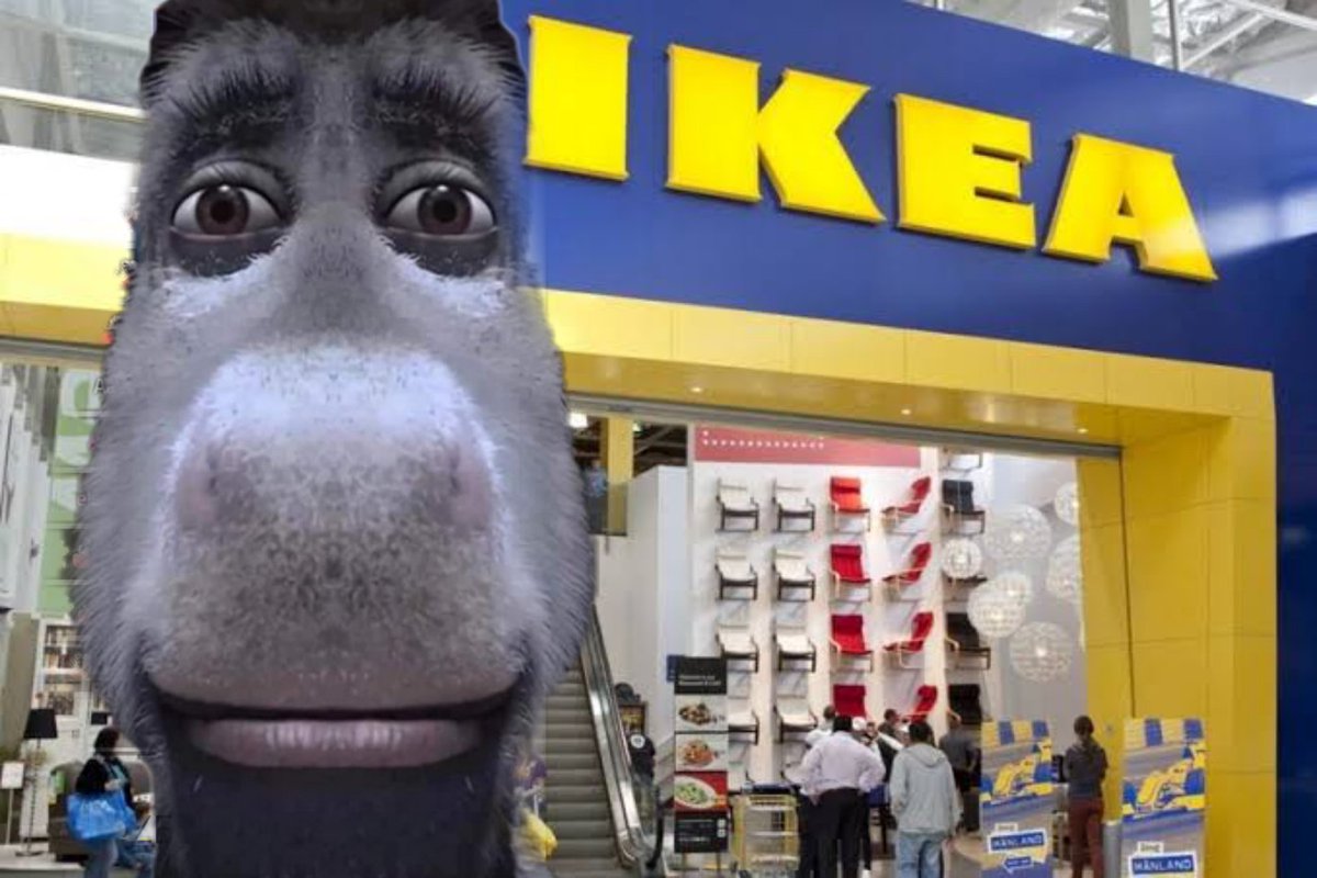 Abbyss_02's tweet photo. Axonerz:
—Ya se tardó mucho en prender.

Axozer perdido en el Ikea: https://t.co/wbDxF9maoz